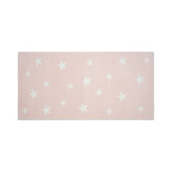 Tapete Quarto Infantil Estrelas Rosa - 0,60 x 1,20