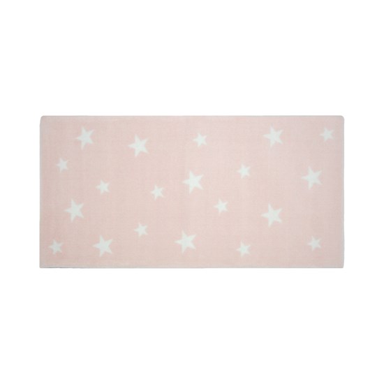 Tapete Quarto Infantil Estrelas Rosa - 0,60 x 1,20