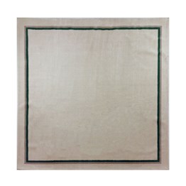 Tapete Quarto Infantil Moldura Verde - 2,50 x 2,50