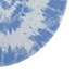 Tapete Quarto Infantil Redondo Tie Dye Azul - 0,95 diam