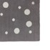 Tapete Quarto Passadeira Dots Cinza - 0,65 x 1,25
